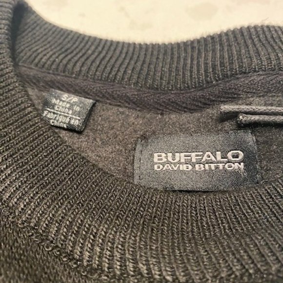 NWT  Buffalo David Bitton Crew Neck Sweatshirt - Picture 2 of 9